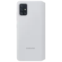 Чехол для смартфона Samsung Galaxy A71 Samsung/ Flip Wallet/ PP/ Белый photo 2