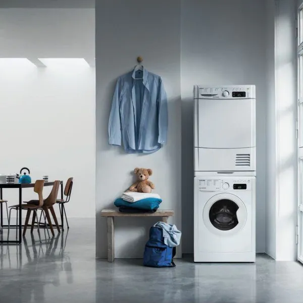 Mașină de spălat cu uscător Indesit EWDE 751451 W EU N 7 kg / 1400 rpm / White photo 5