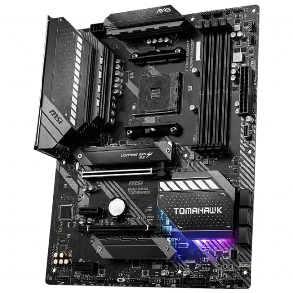 Материнская плата MSI MAG B550 TOMAHAWK ATX/ AMD B550 photo 2 Материнская плата MSI MAG B550 TOMAHAWK ATX/ AMD B550 photo 2