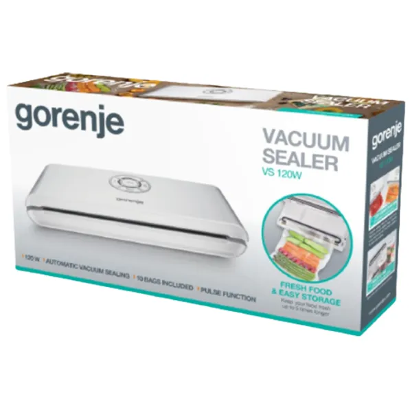 Вакуумный упаковщик Gorenje VS120W 120 Вт/ Белый photo 7