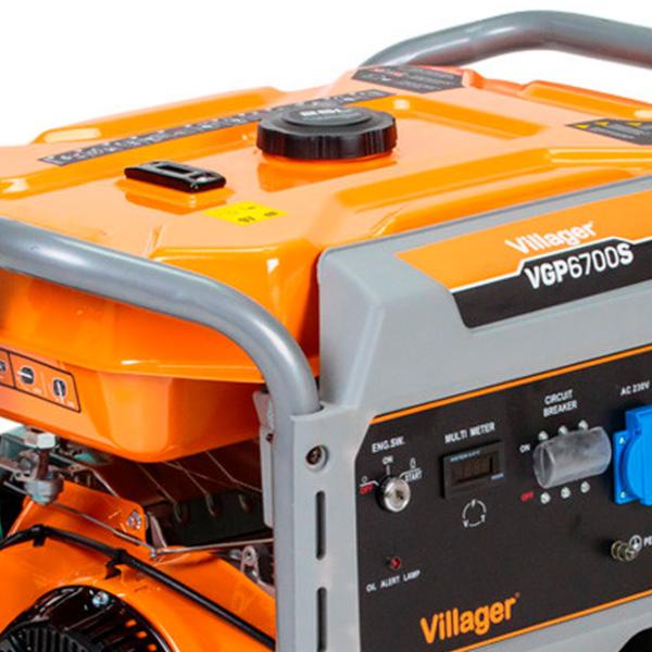 Генератор Villager VGP 6700 S 230/ 400 В Бензин/ 6 кВт photo 3 Генератор Villager VGP 6700 S 230/ 400 В Бензин/ 6 кВт photo 3