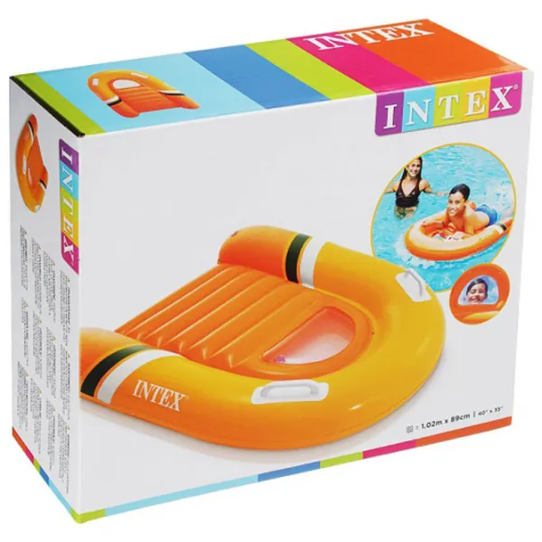 Надувной плот Intex 58154 Винил/ Оранжевый photo 3 Надувной плот Intex 58154 Винил/ Оранжевый photo 3
