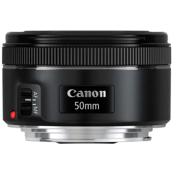 Объектив Canon EF 50 mm f/ 1.8 STM Черный photo 2