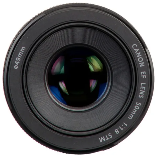 Объектив Canon EF 50 mm f/ 1.8 STM Черный photo 5