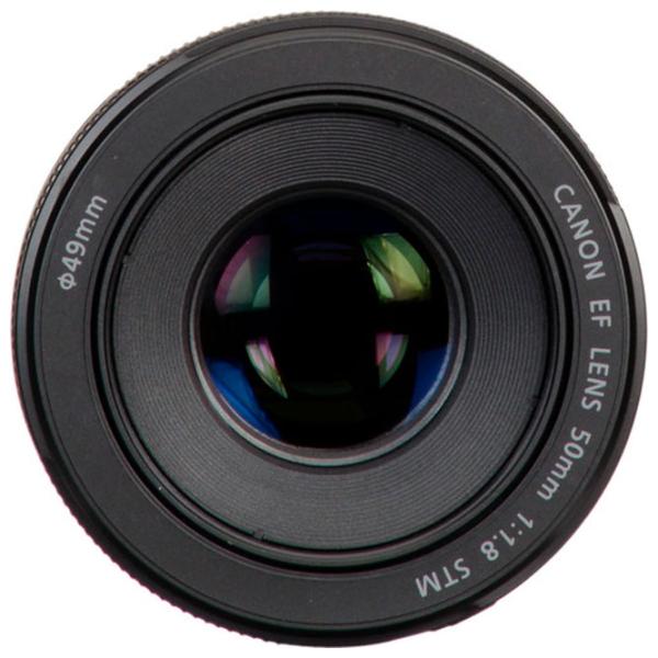 Объектив Canon EF 50 mm f/ 1.8 STM Черный photo 5