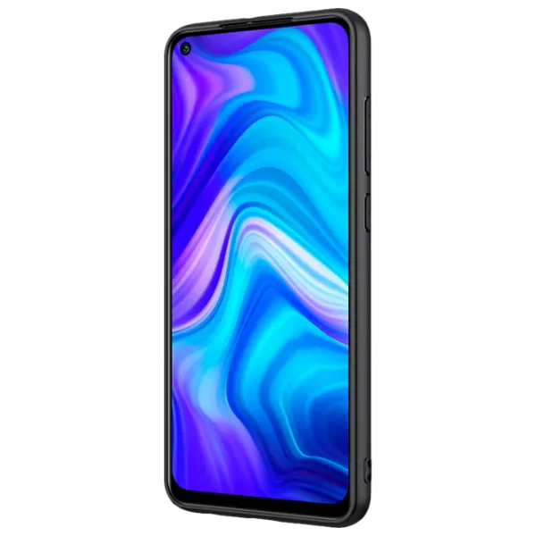 Husă pentru smartphone Xiaomi Redmi Note 9 Nillkin/ Back/ TPU/ PC/ Black photo 4