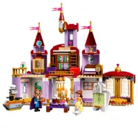 Constructor pentru copii LEGO Belle and the Beast Castle Castel/ Lavender Purple photo 2