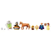 Constructor pentru copii LEGO Belle and the Beast Castle Castel/ Lavender Purple photo 3