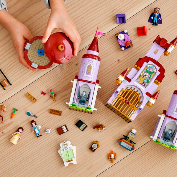 Детский конструктор LEGO Belle and the Beast Castle Замок/ Lavender Purple photo 5