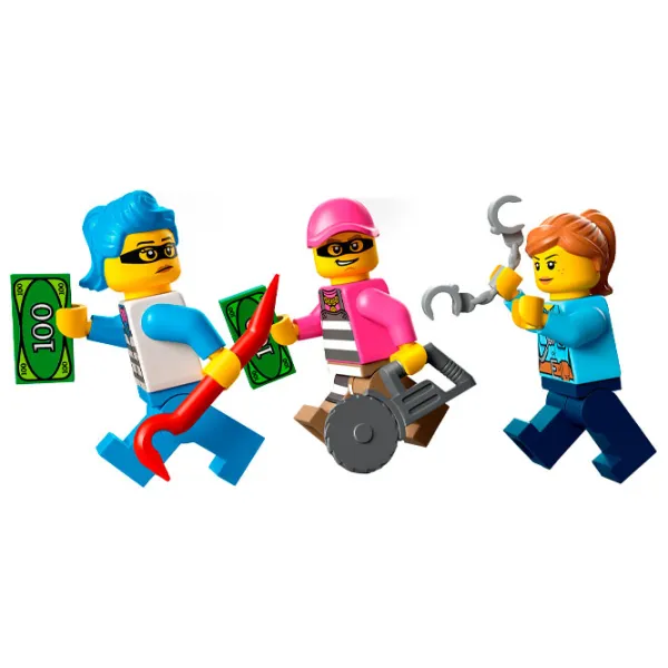 Детский конструктор LEGO Отслеживание машины мороженого Автомобиль/ Синий photo 3