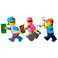 Constructor pentru copii LEGO Urmărirea Mașinii de Înghețată Mașină/ Blue photo 3