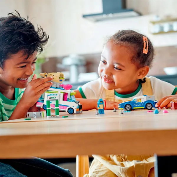 Детский конструктор LEGO Отслеживание машины мороженого Автомобиль/ Синий photo 5