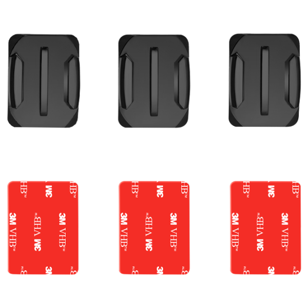 Fixator GoPro Curved + Flat Adhesive Mounts Black photo 2