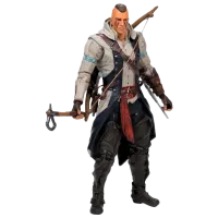 Figurină McFarlane Toys ASSASSINS CREED Connor MoHawk Gray photo 3