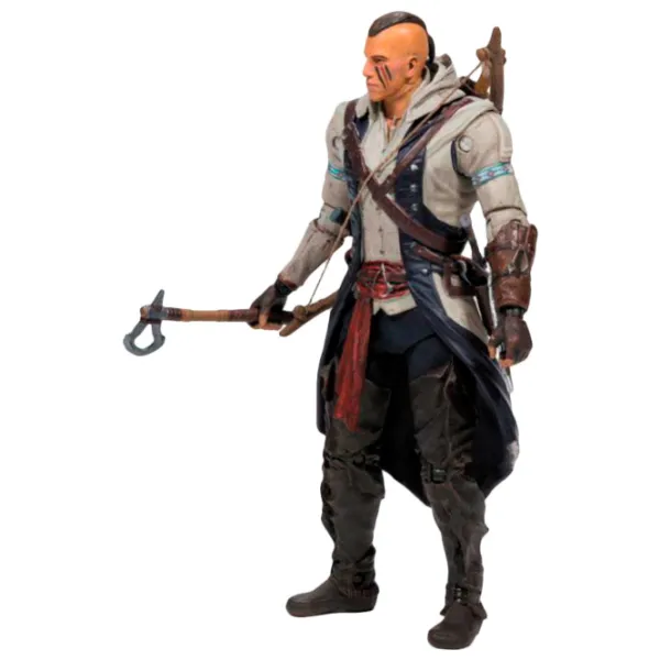 Фигурка McFarlane Toys ASSASSINS CREED Connor MoHawk Серый photo 5