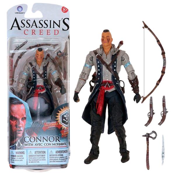 Фигурка McFarlane Toys ASSASSINS CREED Connor MoHawk Серый photo 6