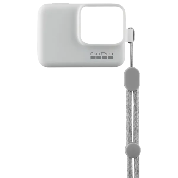 Husă GoPro Sleeve + Lanyard White photo 2