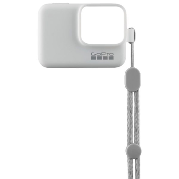 Husă GoPro Sleeve + Lanyard White photo 2