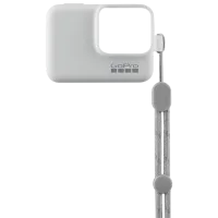 Husă GoPro Sleeve + Lanyard White photo 2