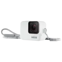 Husă GoPro Sleeve + Lanyard White photo 3