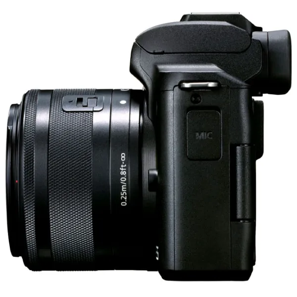 Фотоаппарат Canon EOS M50 Mark II Kit CMOS/ Черный photo 4