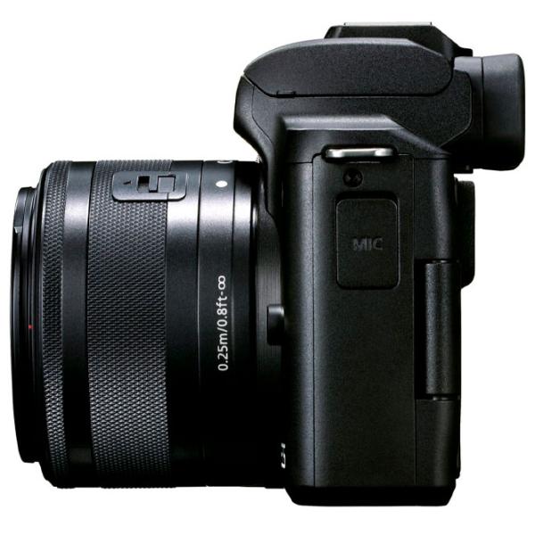 Фотоаппарат Canon EOS M50 Mark II Kit CMOS/ Черный photo 4