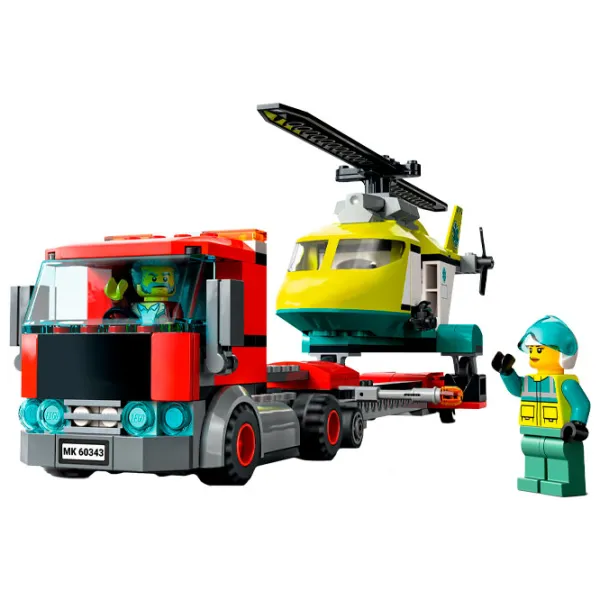 Детский конструктор LEGO Транспорт спасательный вертолет Вертолет/ Разноцветный photo 2