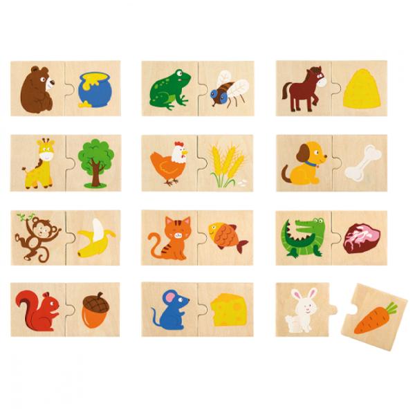 Пазл 2D VIGA Animal Feeding Puzzle Set 1.5+/ Количество деталей: 24 photo 3 Пазл 2D VIGA Animal Feeding Puzzle Set 1.5+/ Количество деталей: 24 photo 3
