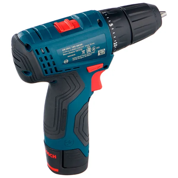 Шуруповерт Bosch GSR 120-Li + GLI 12V-300 400 rot/min photo 4