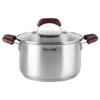 Набор кастрюль Rondell RDS-824 5.6л Нержавеющая сталь / Стальной photo 3
