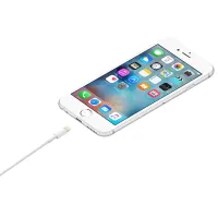 Cablu pentru telefon MXLY2 Apple USB Type-A + Lightning 1 m/ White photo 4