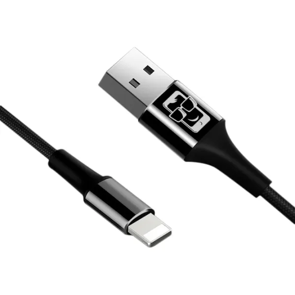 Кабель для телефона Kevlar Screen Geeks USB Type-A + Lightning 1 м/ Черный photo 5