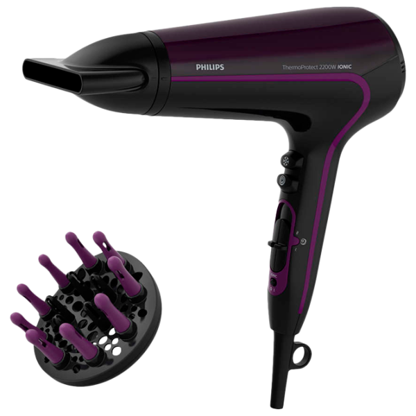 Uscător de păr Philips HP8233/00 2200 W / Purple photo 3