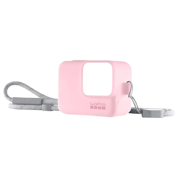 Accessories For Actiona Camera GoPro Sleeve + Lanyard Pink photo 3