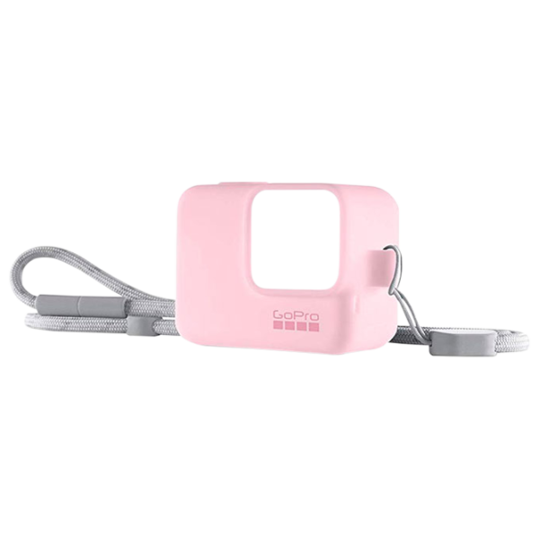 Accessories For Actiona Camera GoPro Sleeve + Lanyard Pink photo 3