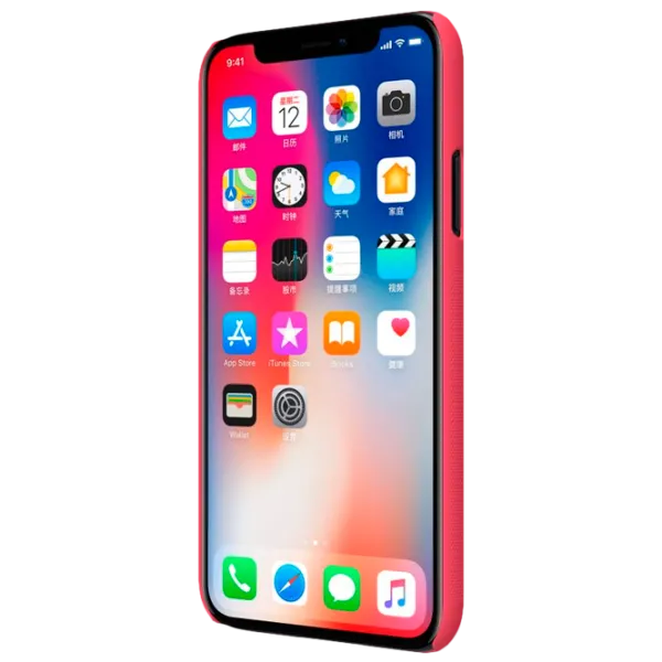 Husă pentru smartphone Apple iPhone X/ XS Nillkin/ Back/ PP/ Red photo 4