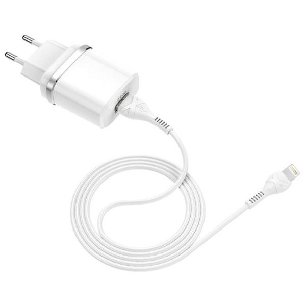 Сетевое зарядное устройство Rival USB QC3.0 (Lightning) Белый photo 4