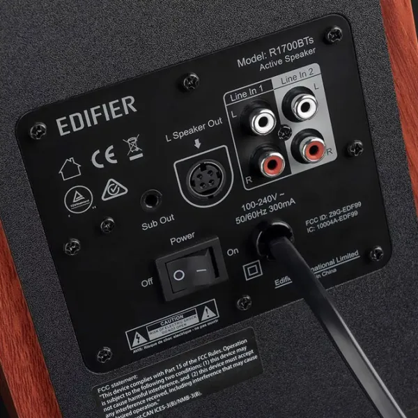 Sistem audio Edifier R1700BTs 66 W/ Brown photo 4