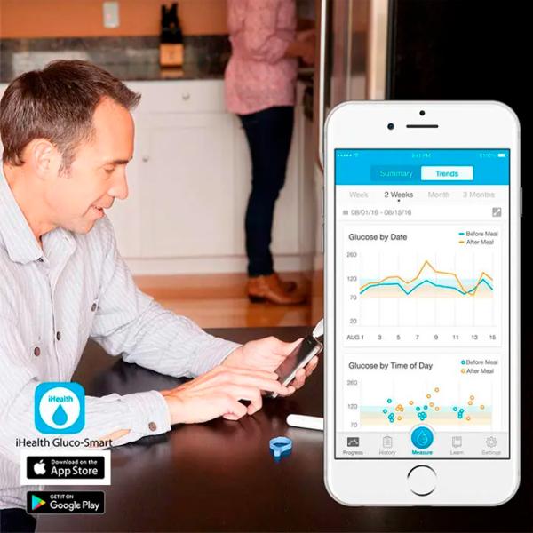 Glucometru iHealth Align White photo 6