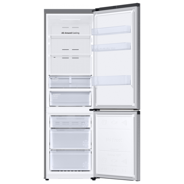 Frigider Samsung RB36T677FSA/UA cu congelator jos 360 l / 193.5 cm / Silver photo 6 Frigider Samsung RB36T677FSA/UA cu congelator jos 360 l / 193.5 cm / Silver photo 6