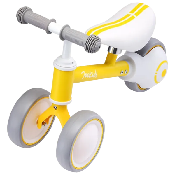 Трехколесный беговел Xiaomi Yo-Yo Car Сталь/ Желтый Серый photo 2