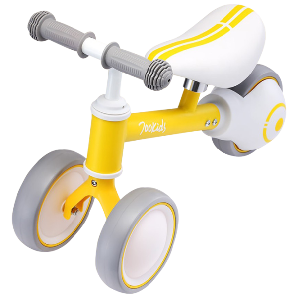 Трехколесный беговел Xiaomi Yo-Yo Car Сталь/ Желтый Серый photo 2
