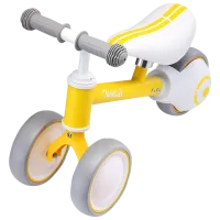 Tricicletă fără pedale Xiaomi Yo-Yo Car Oțel/ Yellow Gray photo 2