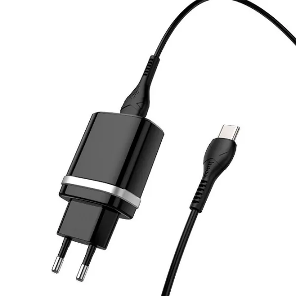 Сетевое зарядное устройство Rival USB QC3.0 (Type-C) 3 A/ Черный photo 4