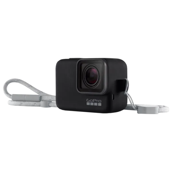 Husă GoPro Sleeve + Lanyard Black photo 2