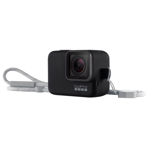 Husă GoPro Sleeve + Lanyard Black photo 2