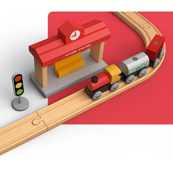Set de creație Xiaomi Mi Toy Train Set Transport/ Black photo 2