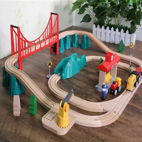 Set de creație Xiaomi Mi Toy Train Set Transport/ Black photo 3