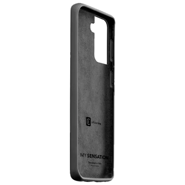 Husă pentru smartphone Samsung Galaxy S22+ Cellularline/ Back/ Silicon/ Black photo 4