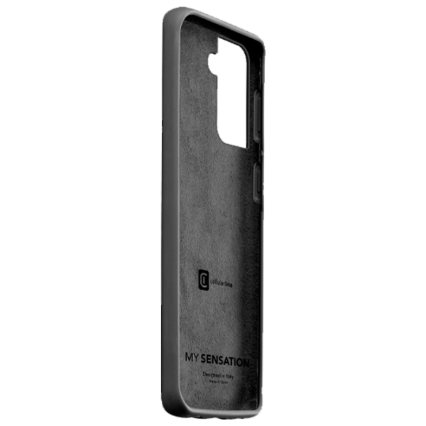 Husă pentru smartphone Samsung Galaxy S22+ Cellularline/ Back/ Silicon/ Black photo 4
